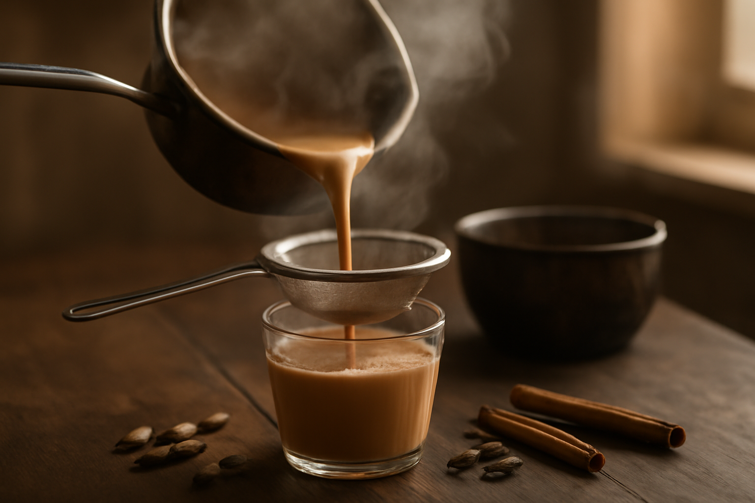 Cara Membuat Masala Chai: Rempah, Susu, dan Takaran